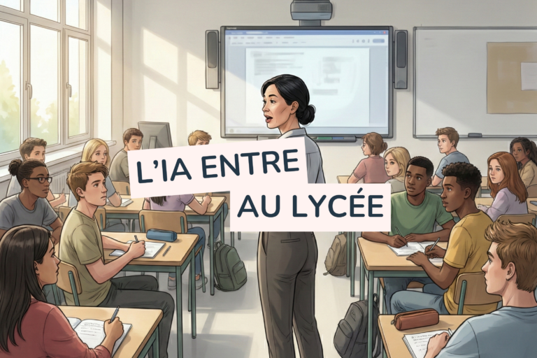 L’intelligence artificielle au lycée : programme, objectifs et ce que les élèves apprennent