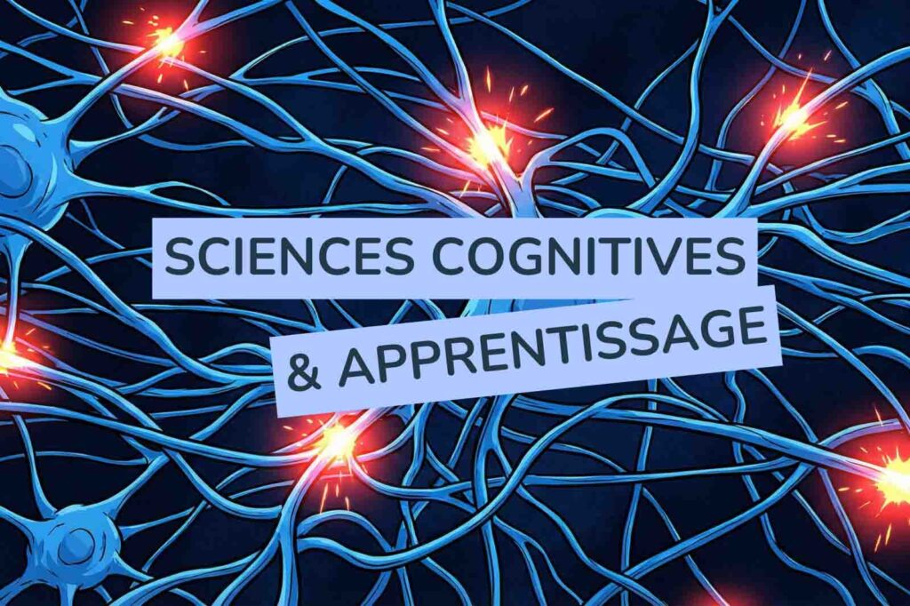 Illustration d’un article expliquant les sciences cognitives et l’apprentissage efficace, mettant en avant les méthodes d’étude basées sur la mémorisation active, l’espacement des révisions et la compréhension des notions scolaires pour améliorer la réussite des élèves avec Tutobac.