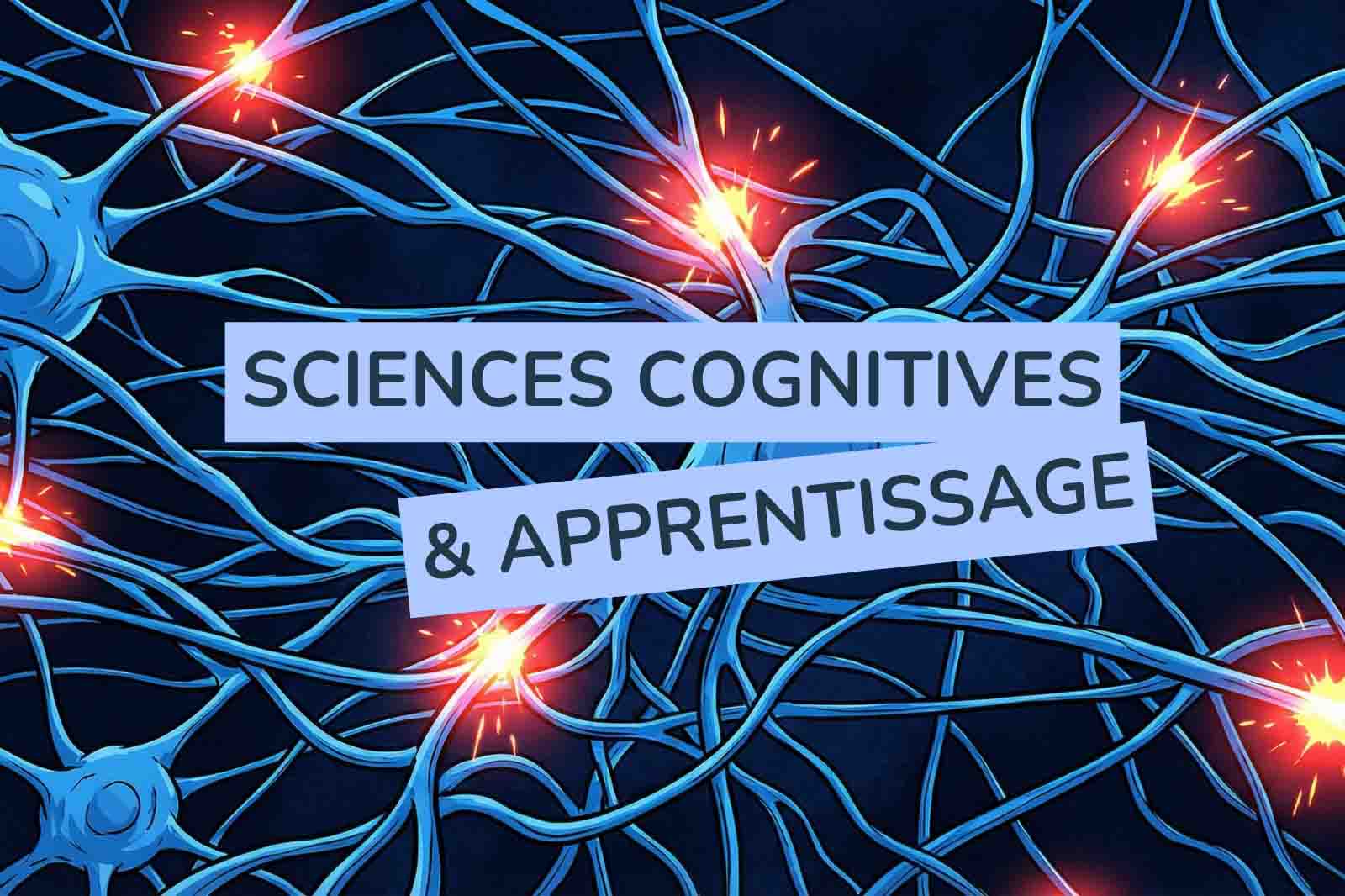 Illustration d’un article expliquant les sciences cognitives et l’apprentissage efficace, mettant en avant les méthodes d’étude basées sur la mémorisation active, l’espacement des révisions et la compréhension des notions scolaires pour améliorer la réussite des élèves avec Tutobac.